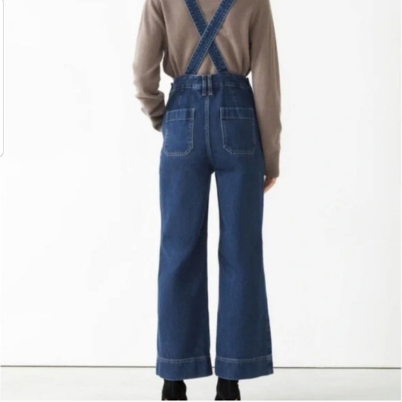 Other & Stories Denim Overalls Color Blue Size 0 - Picture 5 of 16